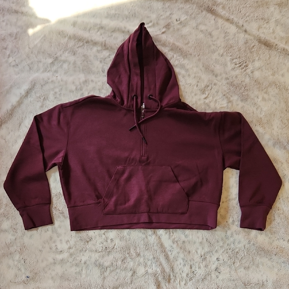 Women's Burgundy Hoodie